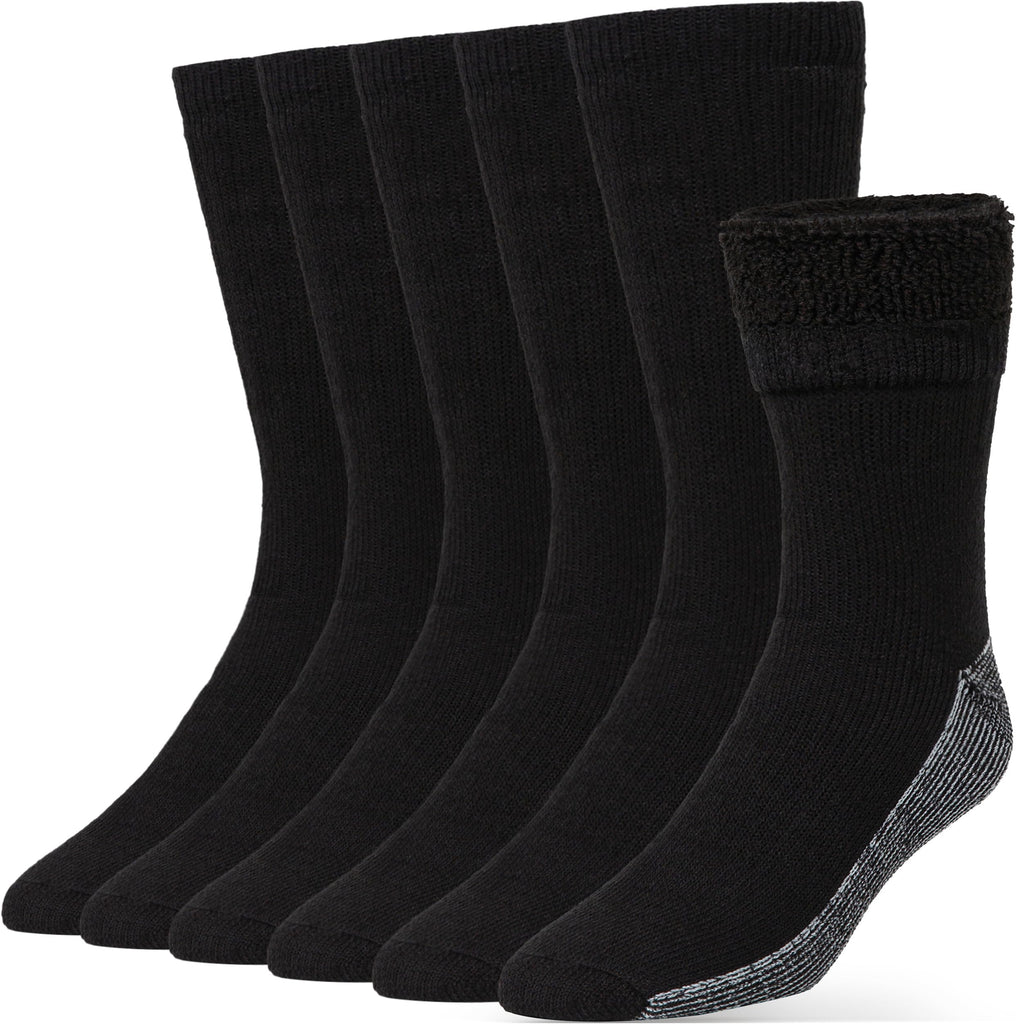Alvada Merino Wool Hiking Socks Thermal Warm Crew Winter Boot Sock For Men & Women 3 Pairs